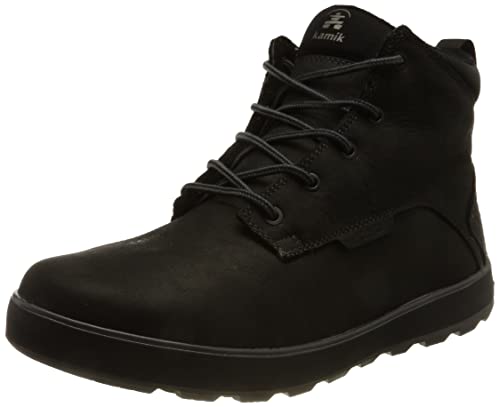 Kamik Herren Spencer Mid Schneestiefel, Black (BLK), 43 EU von Kamik