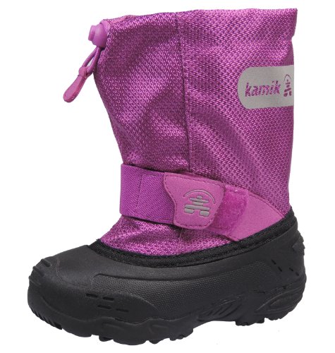 Kamik Icepop NK9032 Unisex-Kinder Schneestiefel, Pink - Rosa - Größe: 22 EU von Kamik