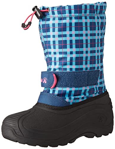 Kamik Jungen Mädchen Finley Schneestiefel, Navy Teal (NTE), 26 EU von Kamik