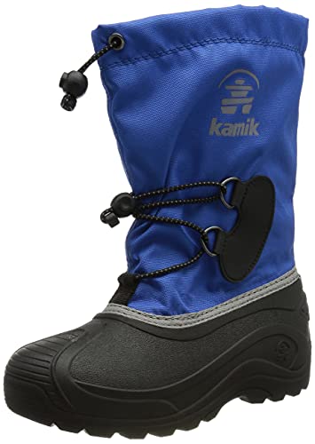 Kamik Jungen Unisex Kinder Southpole4 Schneestiefel, Blue (BLU), 25 EU von Kamik