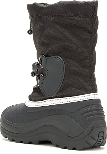 Kamik Jungen Unisex Kinder Southpole4 Winterstiefel, Black/White, 25 EU von Kamik