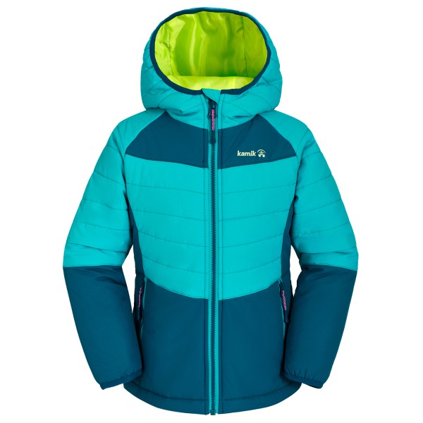 Kamik - Kid's Celeste - Kunstfaserjacke Gr 176 türkis/blau von Kamik