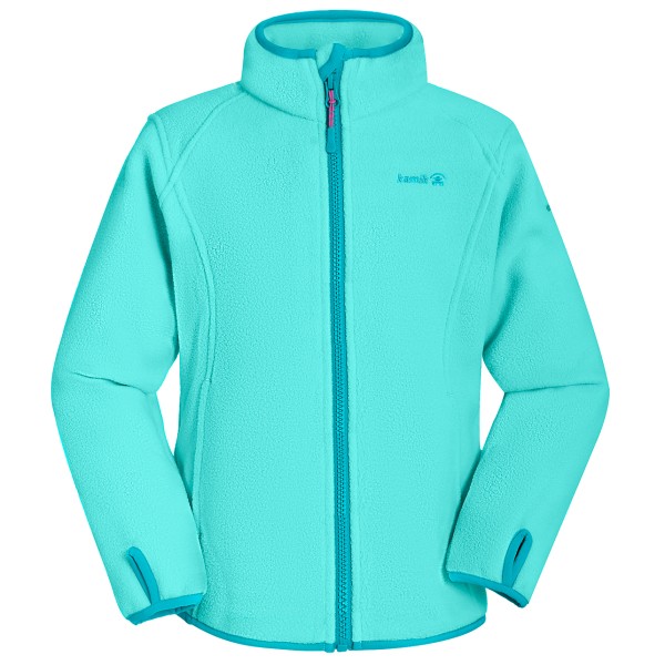 Kamik - Kid's Linnea - Fleecejacke Gr 122 türkis von Kamik