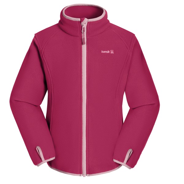 Kamik - Kid's Linnea - Fleecejacke Gr 98 rosa von Kamik
