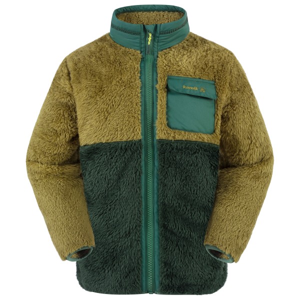 Kamik - Kid's Shep - Fleecejacke Gr 128 oliv von Kamik