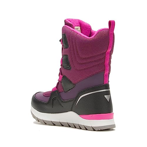 Kamik Kids Bouncer 2 Lila/Violett - Wasserdichte warme Kinder Winterstiefel, Größe EU 30 - Farbe Grape von Kamik