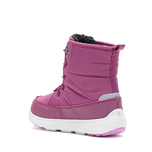 Kamik Kids Luge Pink - Robuste wasserdichte Kinder Winterstiefel, Größe EU 31 - Farbe Grape von Kamik