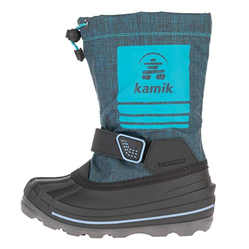 Kamik Kinder Shockwave Schuhe, Teal-bleu Sarcelle, EU 33-34 von Kamik