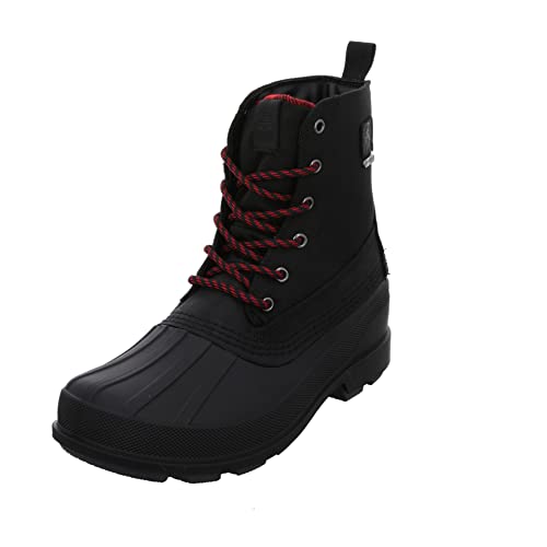 Kamik M Lawrence N Schwarz - Robuster wasserdichter Herren Winterstiefel, Größe EU 44 - Farbe Black von Kamik