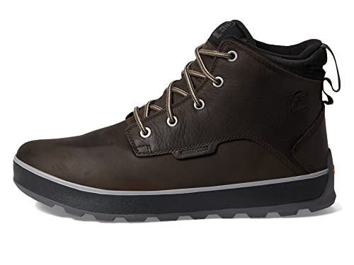 Kamik M Spencer Mid Braun - Wasserdichte warme Herren Leder Winterstiefel, Größe EU 43 - Farbe Java von Kamik