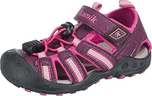 Kamik Mädchen Crab Geschlossene Sandalen, Violett (Plum-Prune PLM), 21 EU von Kamik