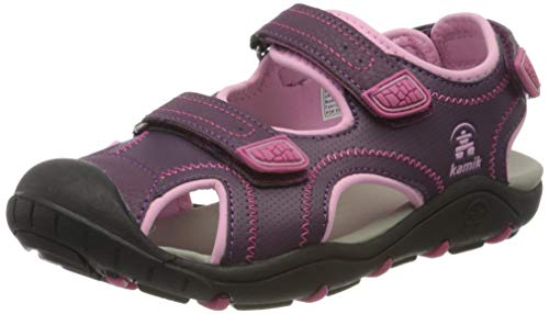 Kamik Mädchen Seaturtle2 Geschlossene Sandalen, Violett (Grape Gra), 22 EU von Kamik