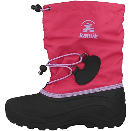 Kamik SOUTHPOLE4, Mädchen Schneestiefel, Pink (Rose/Lavender ROL), 36 EU (3.5 UK) von Kamik