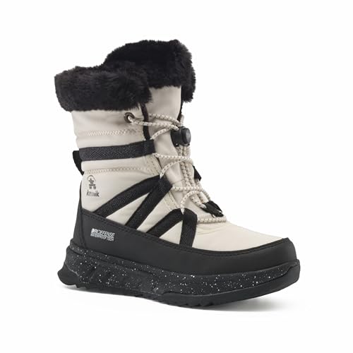 Kamik Mädchen STORMY F Schneestiefel, Cremefarben (FOG), 31 EU von Kamik