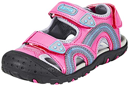 Kamik Mädchen Seaturtle Geschlossene Sandalen, Rosa (Magenta), 38 EU von Kamik