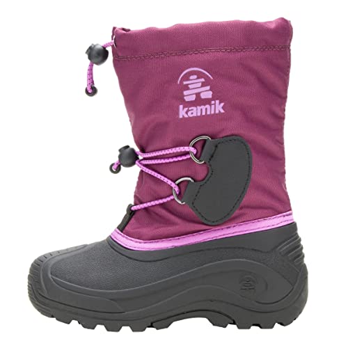 Kamik Mädchen Southpole4 Winterstiefel, Violett Grape Raisin Gra, 32 EU von Kamik