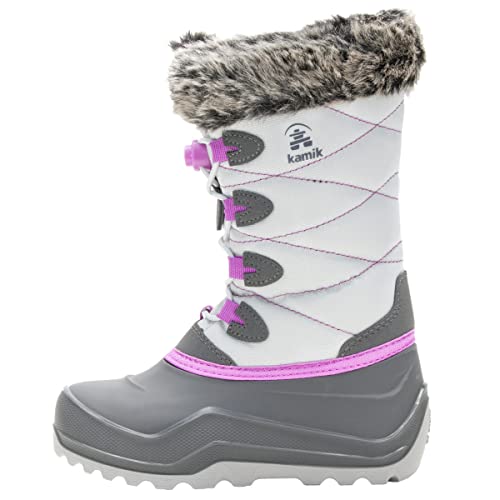 Kamik Mädchen Winterstiefel SNOWGYPSY4 Grau 35 von Kamik