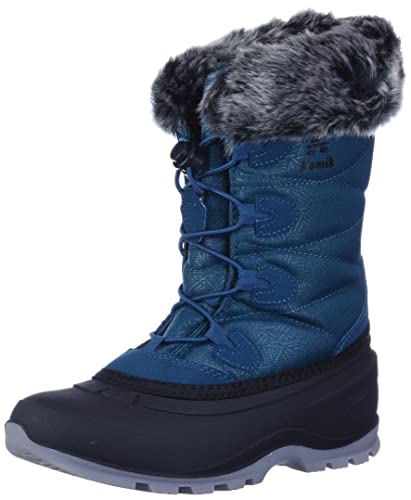 Kamik W Momentum 3 Blau - Komfortabler wasserdichter Damen Winterstiefel, Größe EU 38 - Farbe Teal von Kamik