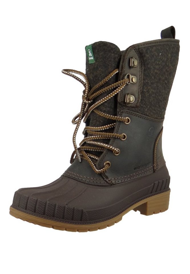 Kamik NK2186 Sienna 2 Waterproof DK. Brown DBR Stiefel von Kamik