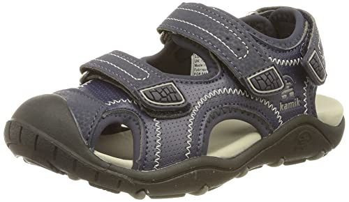 Kamik Seaturtle2 Flache Sandale, Navy, 27 EU von Kamik