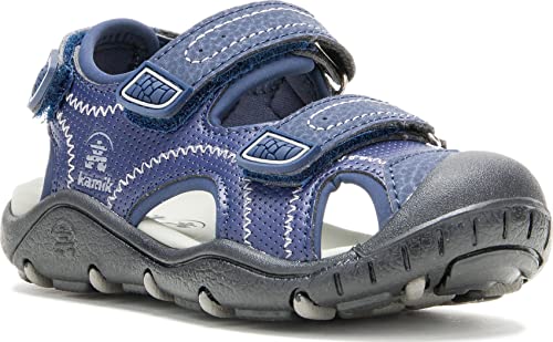 Kamik Seaturtle2 Flache Sandale, Navy, 32 EU von Kamik