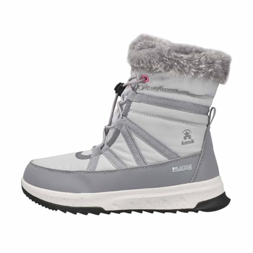 Kamik Mädchen STORMY F Schneestiefel, Grau (Lt. Grey LGY), 39 EU von Kamik