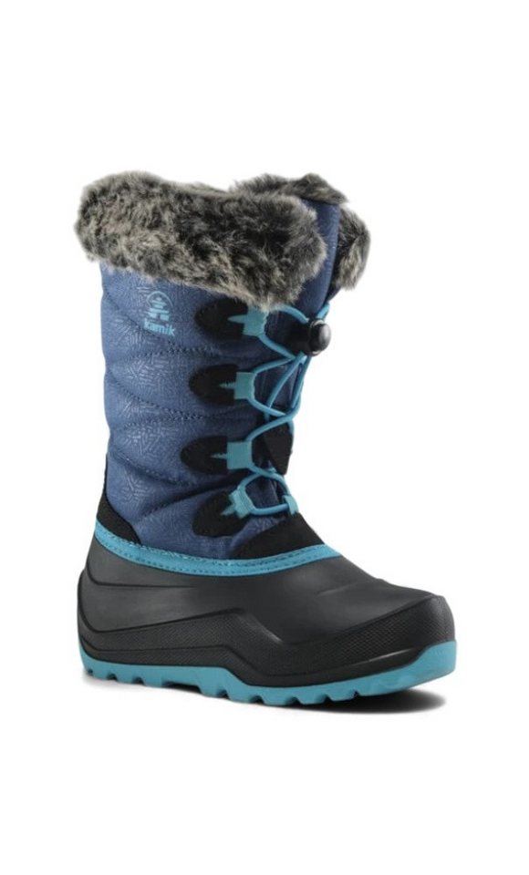 Kamik Snowangel - Made in Canada, wasserdicht - navyblau Mädchen Winterstiefel von Kamik