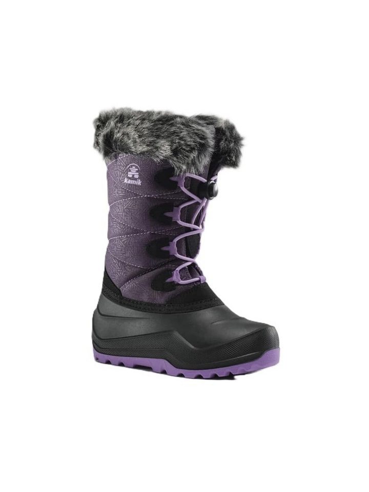 Kamik Snowangel - Made in Canada, wasserdicht - violett/schwarz Mädchen Winterstiefel von Kamik