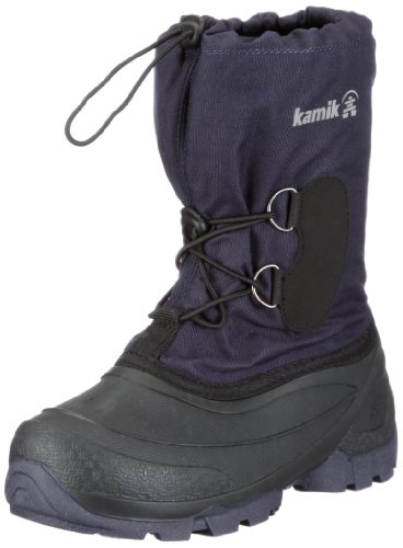 Kamik Southpole2 NK4859 Unisex-Kinder Schneestiefel, Blau (Nav), 35 von Kamik