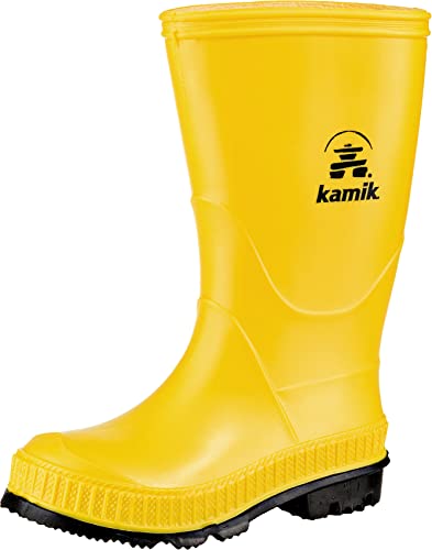 Kamik Unisex-Jungen Stomp Gummistiefel, Gelb (Yellow Yek), 30 EU von Kamik