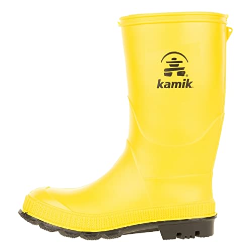 Kamik Unisex-Jungen Stomp Gummistiefel, Gelb (Yellow Yek), 30 EU von Kamik