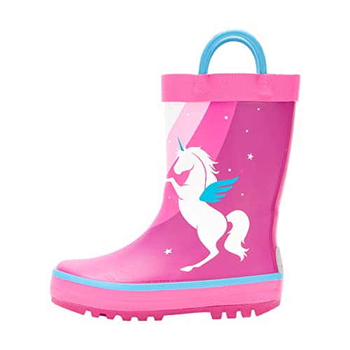 Kamik Unicorn Gummistiefel, Magenta, 22 EU von Kamik