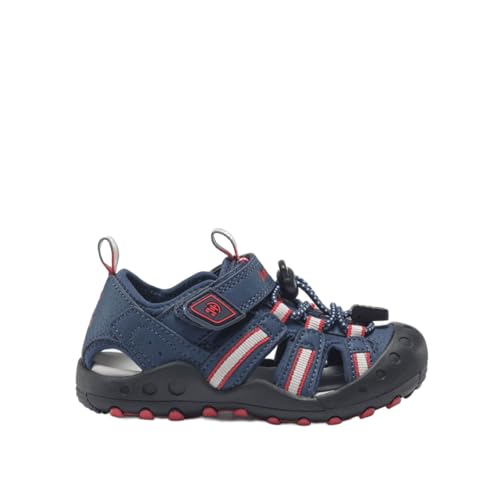 Kamik Unisex Crab Geschlossene Sandalen, Blau (Navy Red NRD), 34 EU von Kamik