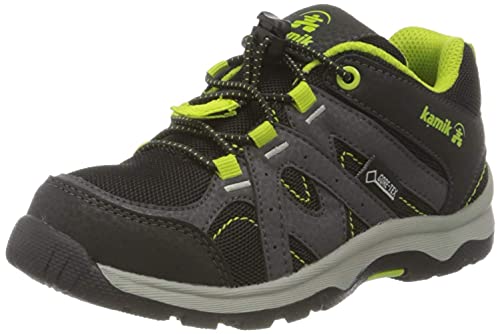 Kamik Unisex Jungen Bain GTX Outdoorschuhe, Schwarz (Black Lime BLM), 22 EU von Kamik