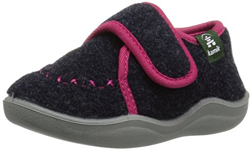 Kamik Unisex-Kinder Cozylodge' Slipper, Blau (Navy/Magenta-Marine/Magenta NAM), 38 EU von Kamik