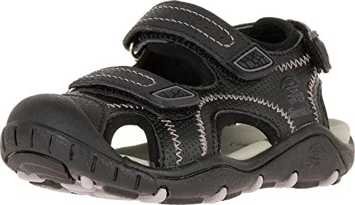 Kamik Unisex-Jungen Seaturtle2 Geschlossene Sandalen, BLACK, 23 EU von Kamik