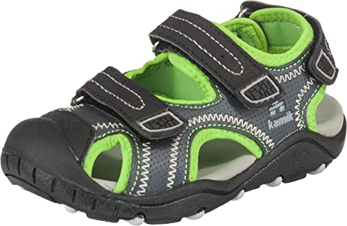 Kamik Unisex-Jungen Seaturtle2 Geschlossene Sandalen, Grau (Charcoal Cha), 22 EU von Kamik