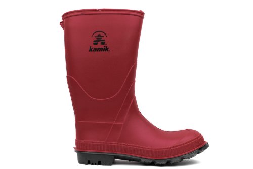 Kamik Unisex-Jungen Stomp Gummistiefel, Rot (RED),23EU von Kamik