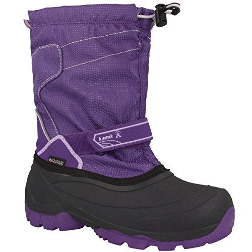 Kamik Unisex-Kinder SNOWCOAST Schneestiefel, Violett (PUR-Purple) von Kamik