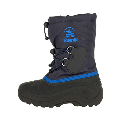Kamik Unisex-Kinder Southpole4 Winterstiefel, Blau (Navy), 27 EU von Kamik