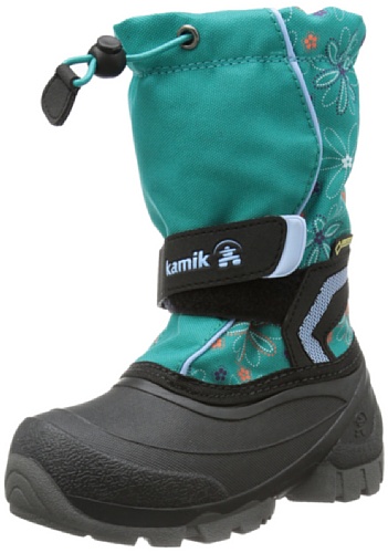 Kamik Unisex-Kinder Snowbank2G Schneestiefel, Türkis (Aqua AQU) von Kamik