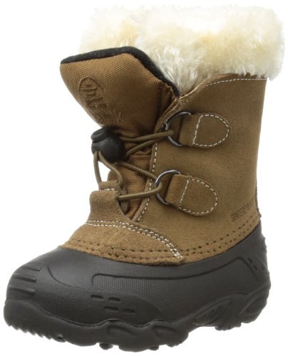 Kamik Unisex-Kinder Snowdashto Schneestiefel, Beige (Putty Put) von Kamik