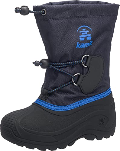 Kamik Unisex-Kinder Southpole4 Winterstiefel, Blau (Navy), 32 EU von Kamik