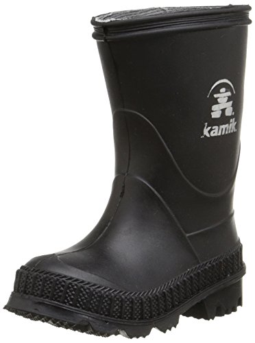 Kamik Unisex-Kinder Stomp Gummistiefel, Schwarz (Black BKA) von Kamik