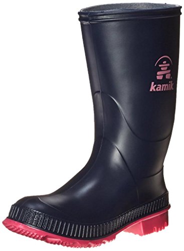 Kamik STOMP EK6149F, Unisex-Kinder Gummistiefel, Blau (Nav/blk-marine Noir NAK), 31 EU (12.5 UK) von Kamik
