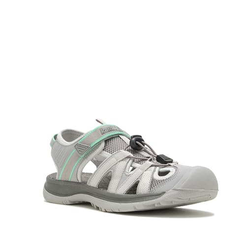 Kamik W Islander 2 Grau - Luftige komfortable Damen Outdoor Sandalen, Größe EU 41 - Farbe Light Grey von Kamik