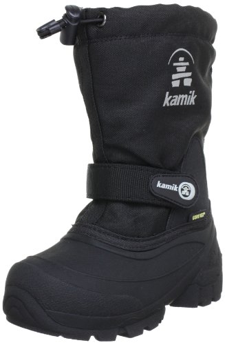 Kamik Unisex-Kinder Waterbug5 G Schneestiefel, Schwarz (Black BLK) von Kamik