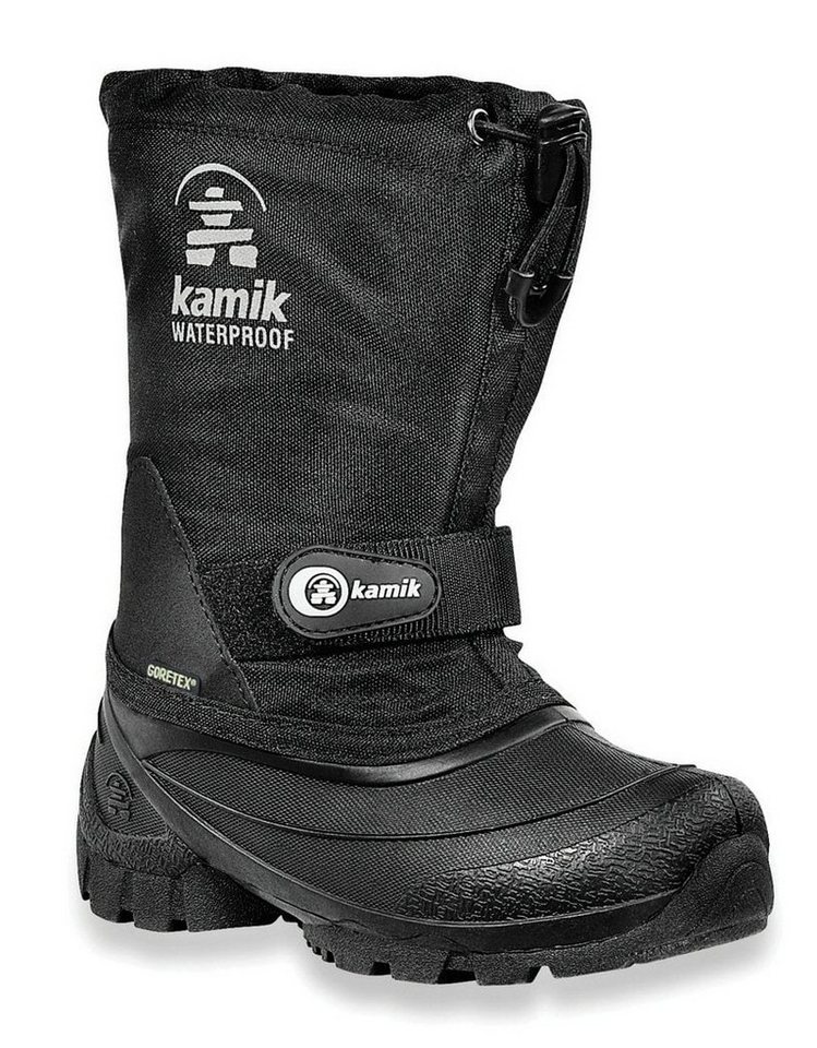 Kamik Waterbug 5G GTX (wasserdicht) schwarz Kinder Winterstiefel von Kamik