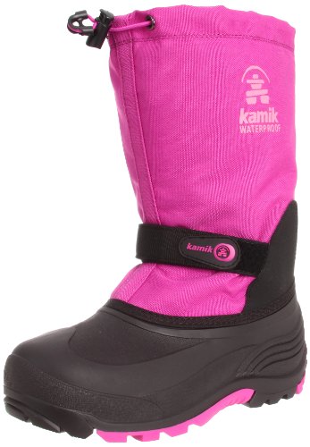 Kamik Waterbug breiter Stiefel für kaltes Wetter (Kleinkind/kleines Kind/großes Kind), Violett (violett), 24 von Kamik