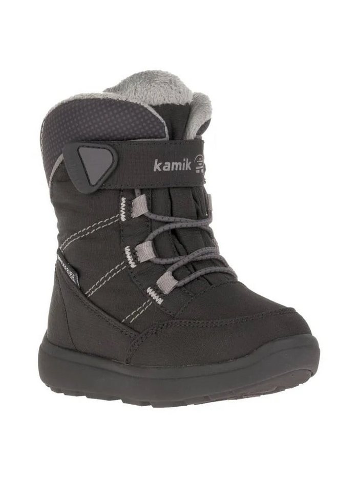 Kamik Winterschuhe Stance2 wasserdicht, atmungsaktiv schwarz/grau Winterstiefel von Kamik
